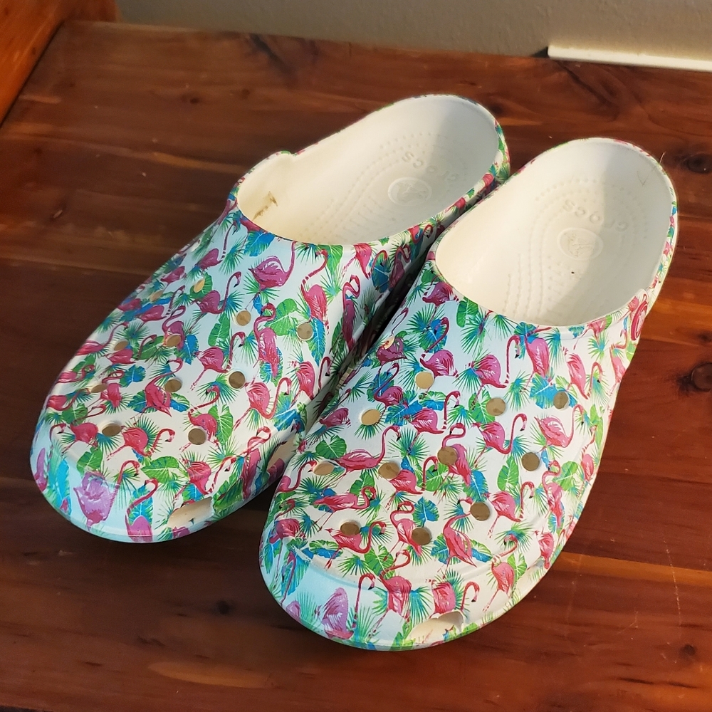 Flamingo Croc Slip On